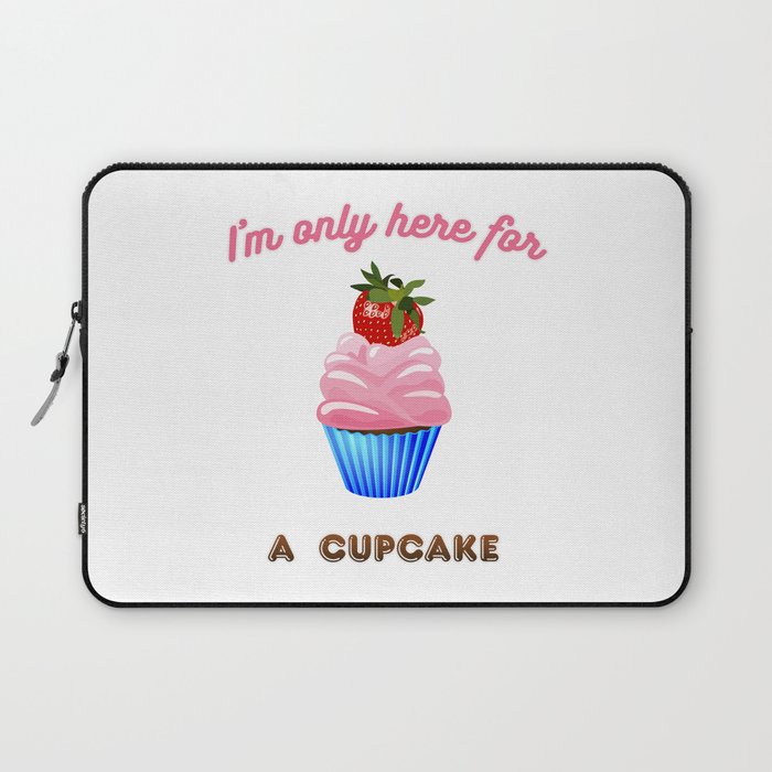 Cupcake for a sweet tooth Laptop Sleeve
