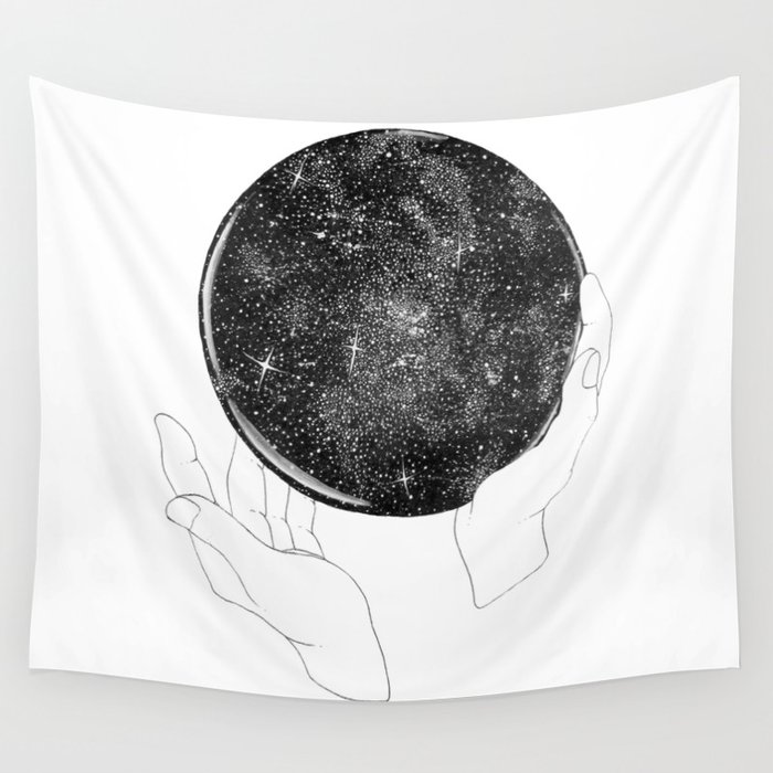 The Stargazer's Future is the Past Wall Tapestry