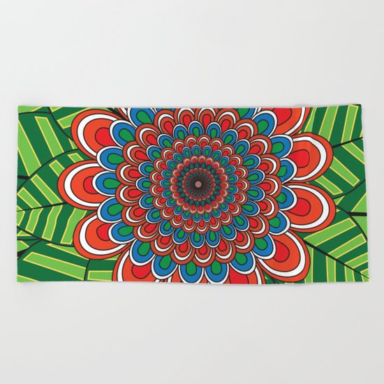 Pattern J Beach Towel