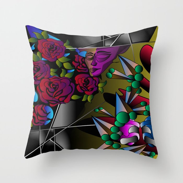 What's in your mind? Throw Pillow