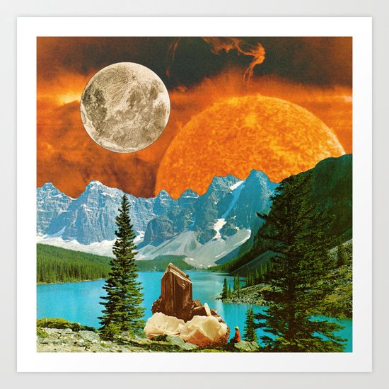 Big mineral Art Print