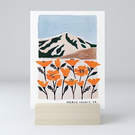 Marin County Print Mini Art Print