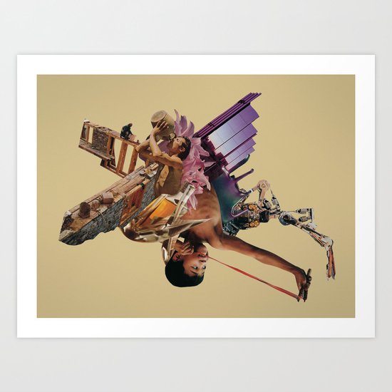 When the Future is the Past Art Print