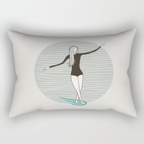 Five Toes Rectangular Pillow