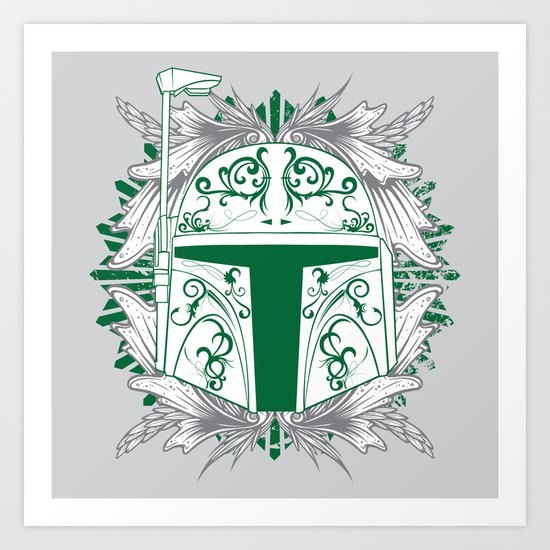 Boba Tatt Art Print
