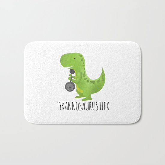 Tyrannosaurus Flex Bath Mat