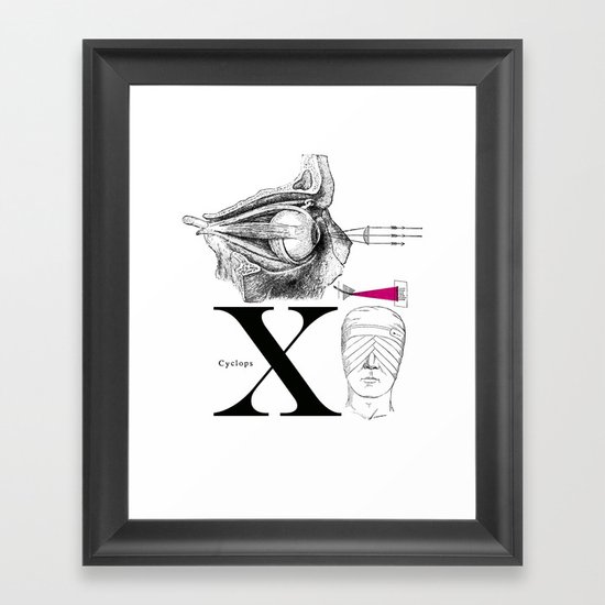 Etude - Cyclops Framed Art Print