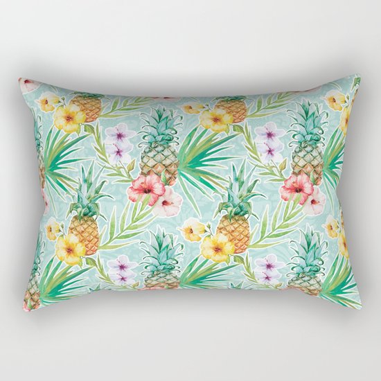 Tropical Summer #6 Rectangular Pillow
