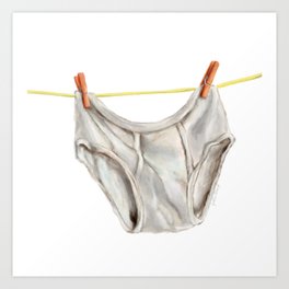 Underwear Art Print