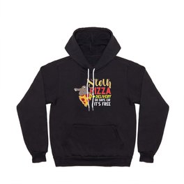 Sloth Eating Pizza Delivery Pizzeria Italian Hoody