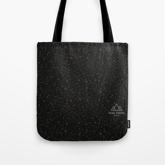 Trail Status / Technical Black Tote Bag