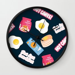 But First Breakfast Wall Clock