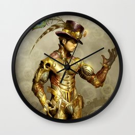 Mr. Steampunk Wall Clock