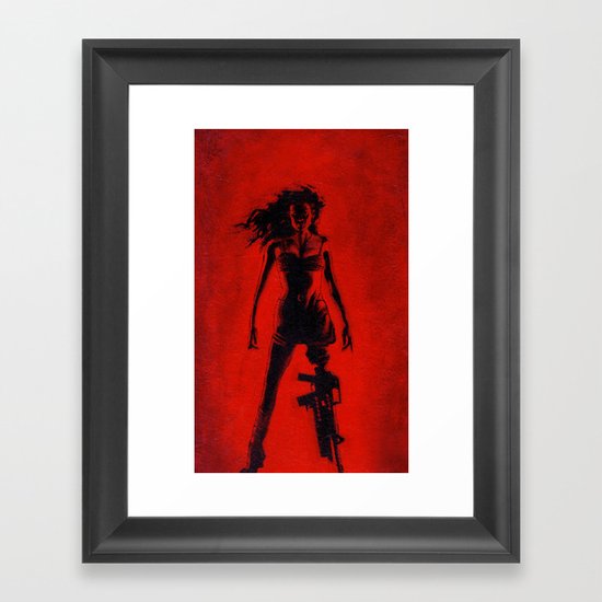 Cherry Darling Framed Art Print