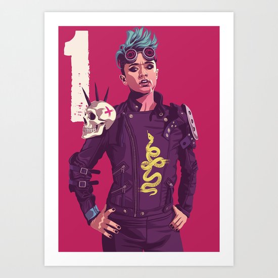80/90s - Oba Art Print