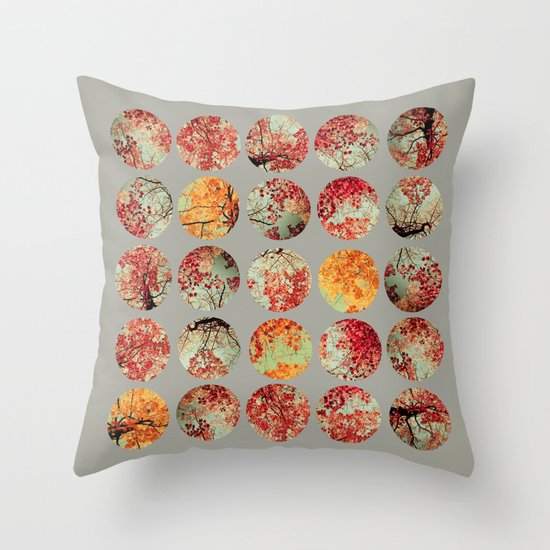 Inkblot Quilt - by Garima Dhawan and Joy StClaire Throw Pillow