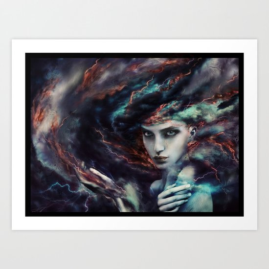 STORM Art Print