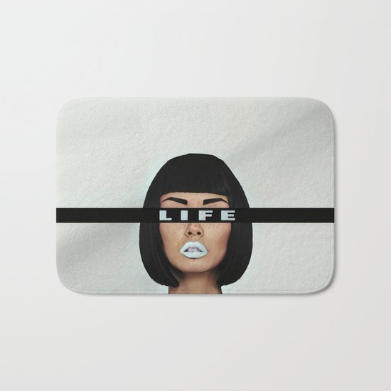Life is Life Bath Mat