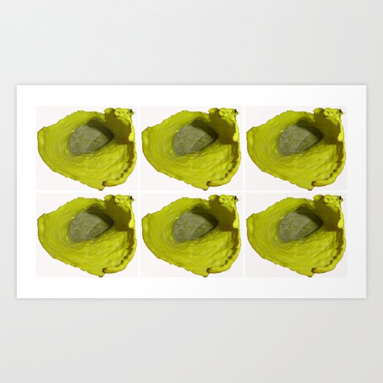 Eat your greens Art Print