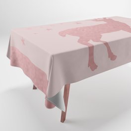 Rose Gold Buck Tablecloth