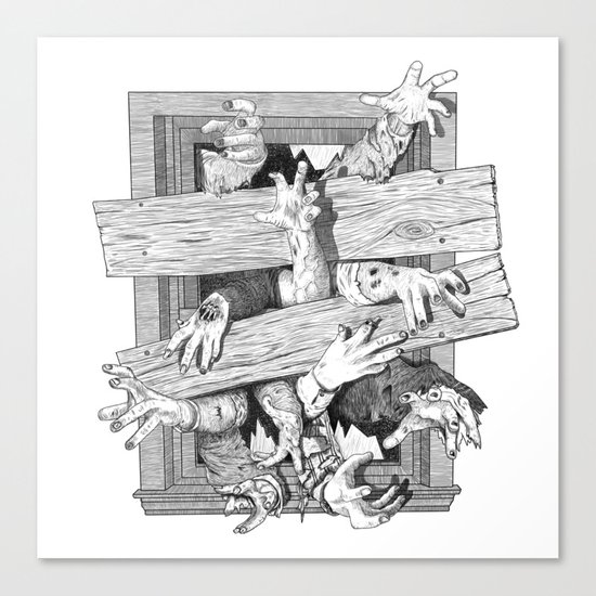 zombies Canvas Print