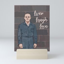 Liver Laugh Love Mini Art Print