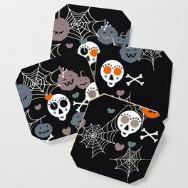 Halloween pattern Coaster
