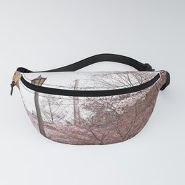 Cherry Blossoms at Trinity Bellwoods Park on April 21st, 2021. V Fanny Pack