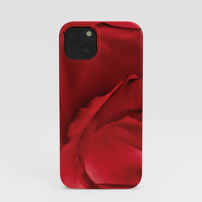 Red Rose Abstract iPhone Case
