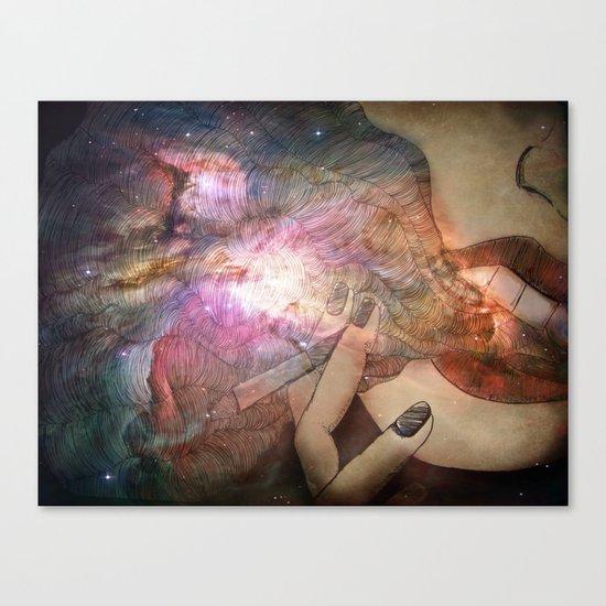 Galaxies Canvas Print