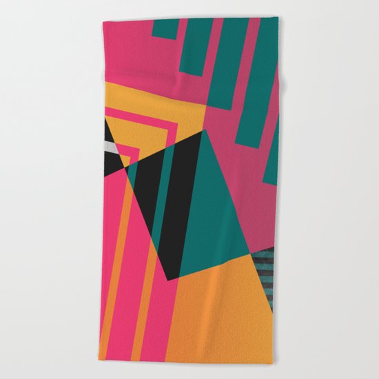 Geometric#23 Beach Towel