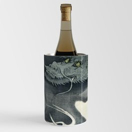 Japanese Dragon Woodblock art Yoshida Gen'ō Wine Chiller