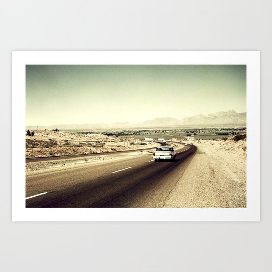 Highway Art Print