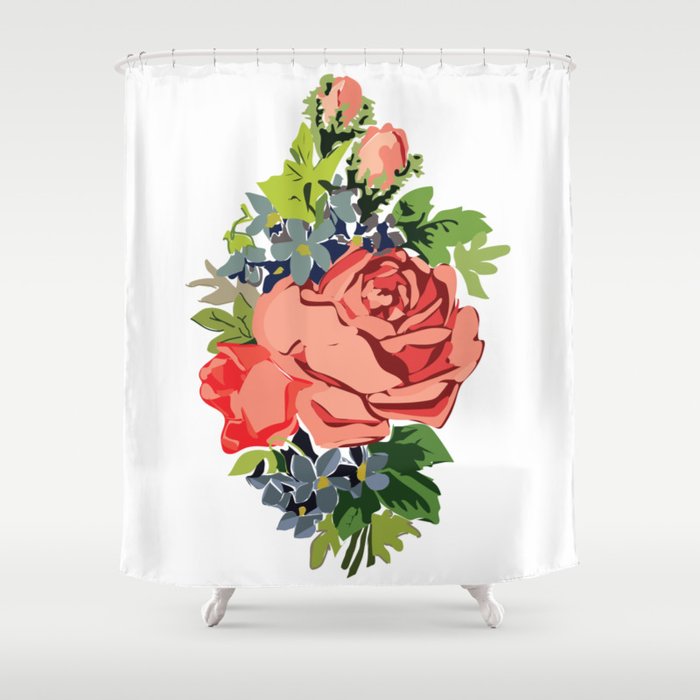 Memories in Bloom Shower Curtain