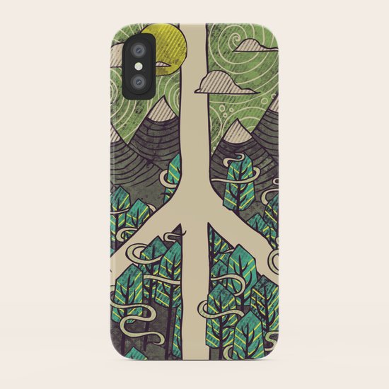 Peaceful Landscape iPhone Case