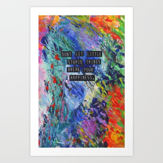 InspirationalCollages.tumblr 2 Art Print