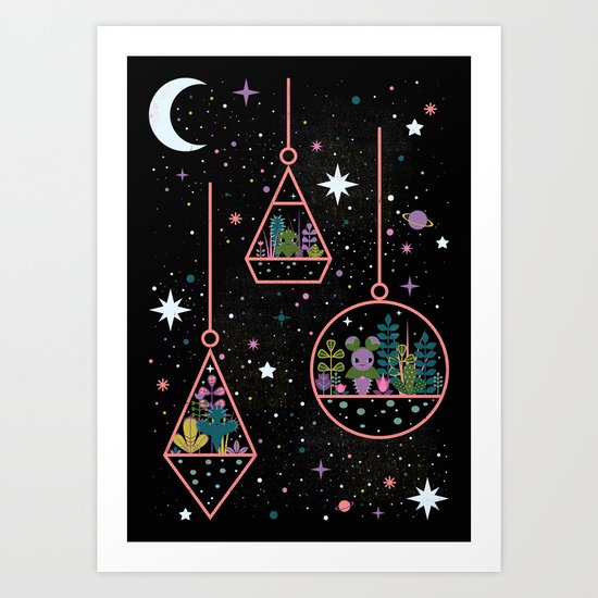 Little Worlds Art Print