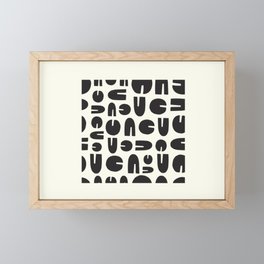 Abstract Modern Framed Mini Art Print