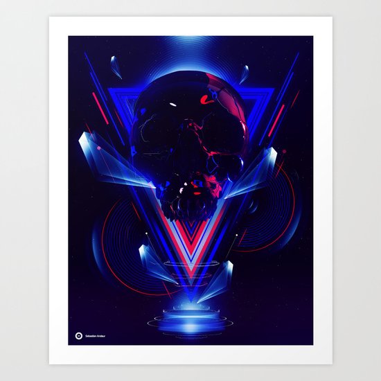 Rage Art Print
