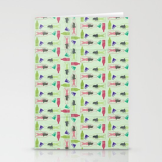 Water Pattern Stationery Cards