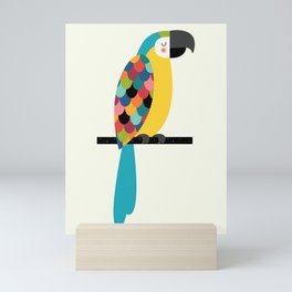 Macaw Parrot Mini Art Print