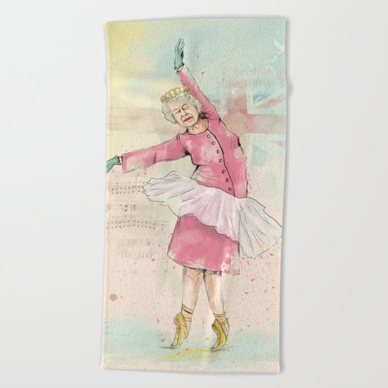 Dancing queen Beach Towel