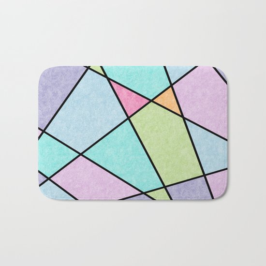 Frosted pastel Bath Mat