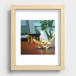 Origami Recessed Framed Print