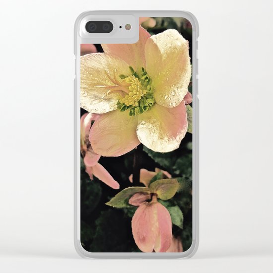 Helleborus Clear iPhone Case