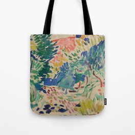 Landscape at Collioure by Henri Matisse Tote Bag