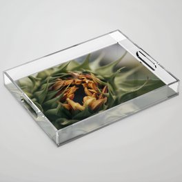 Sunflower Acrylic Tray