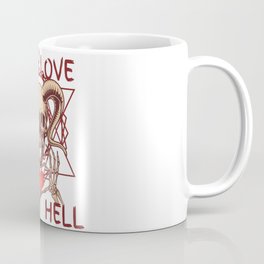 With love from hell Coffee Mug