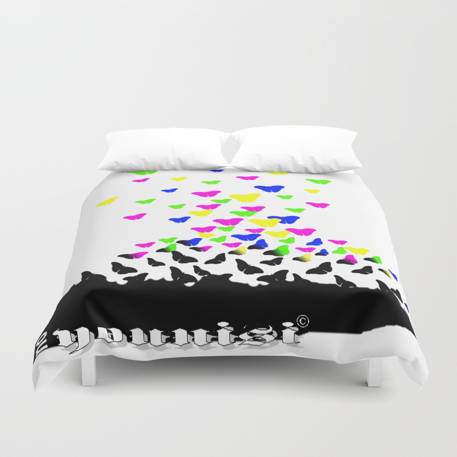 Younisi Peace Duvet Cover By Coolibri Society6