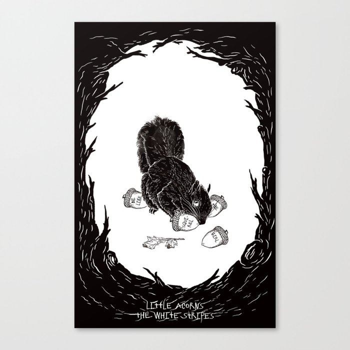 be like the squirrel girl Canvas Print
